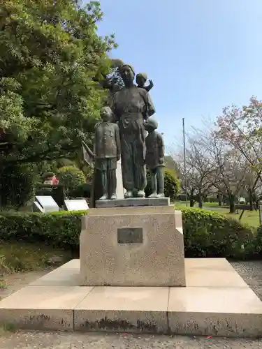 鹿児島縣護國神社の像