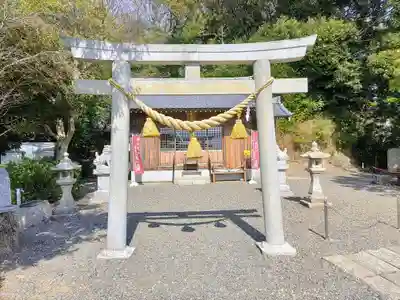 門内神社の鳥居