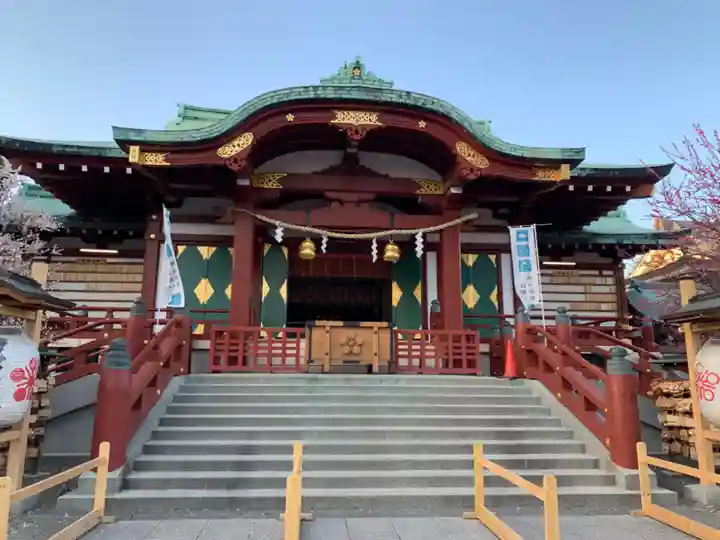 亀戸天神社の本殿・本堂