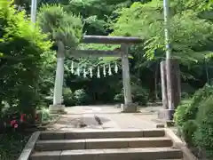 神明社の鳥居