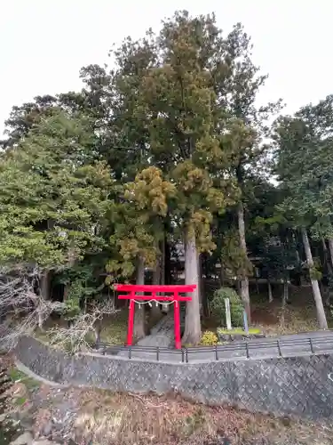 須山浅間神社の鳥居