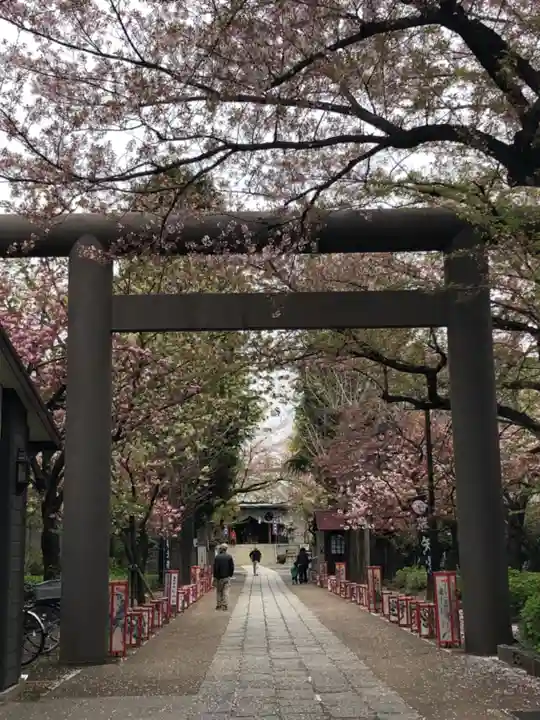 亀戸 香取神社の鳥居
