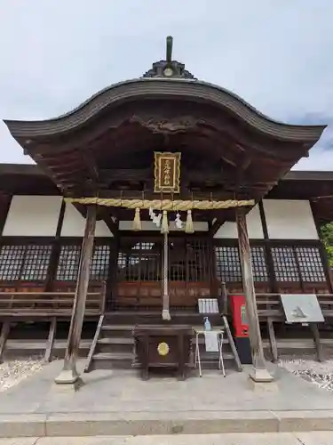 玉比咩神社の本殿・本堂