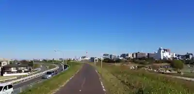 小向三輪神社の周辺