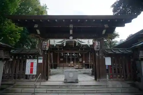 下谷神社の山門・神門