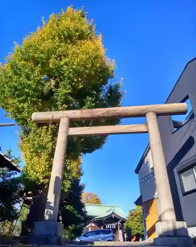 小日向神社の鳥居