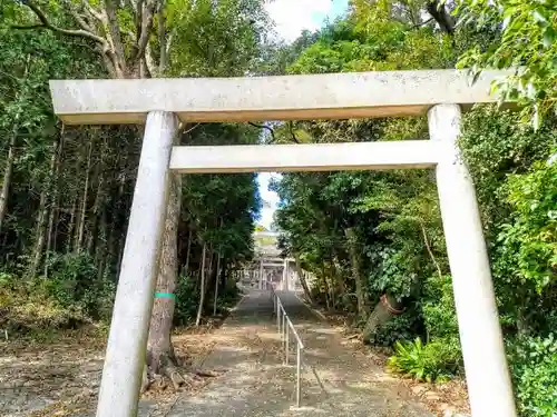 神明神社の鳥居