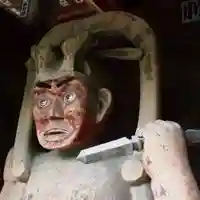 永福寺 童子堂の像