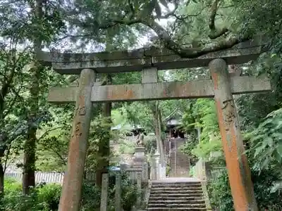 惣河内神社の鳥居