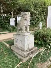 高麗神社の狛犬