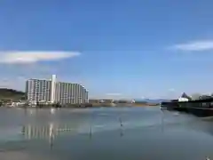 甲八幡神社の景色