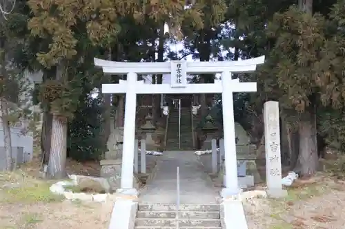 日吉神社の鳥居