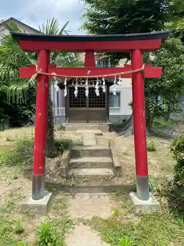 田島神明神社の鳥居