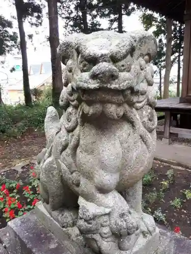 八幡神社の狛犬