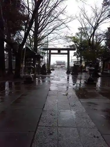 神明社の鳥居