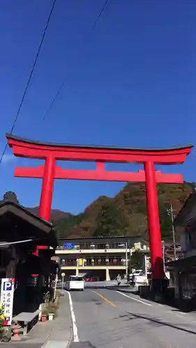 榛名神社の鳥居