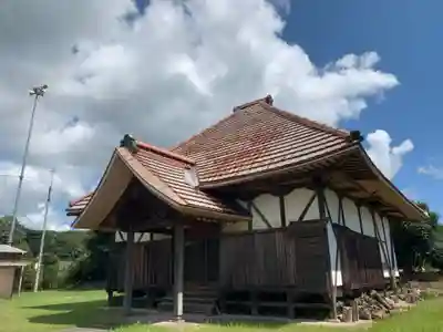 万蔵寺の本殿・本堂