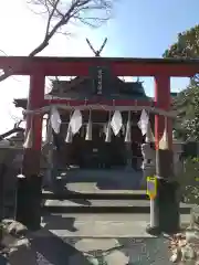 富士浅間宮の鳥居