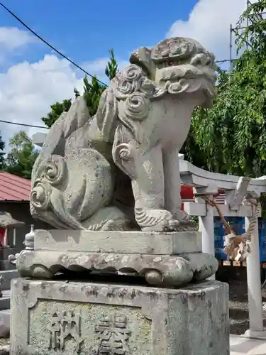 大鏑神社の狛犬