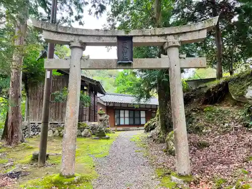 山祇神社の鳥居