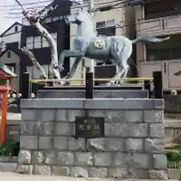 野里住吉神社の狛犬