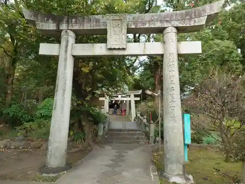 松森天満宮の鳥居