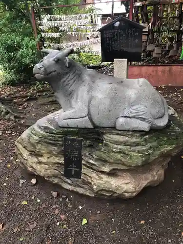 牛倉神社の狛犬