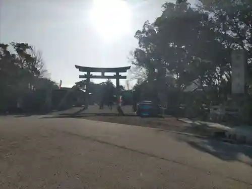 豊國神社の景色