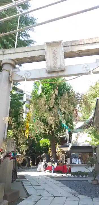 小野照崎神社の鳥居