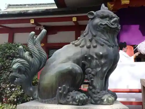 西宮神社の狛犬