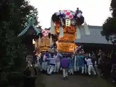 萩岡神社のお祭り