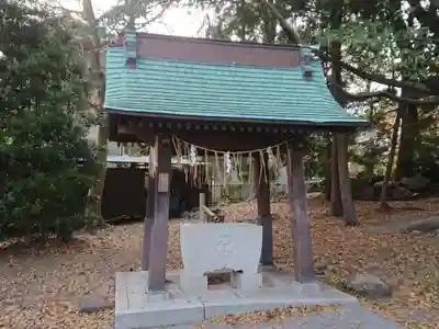 川関神社の手水舎
