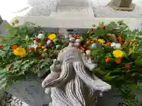 滑川神社 - 仕事と子どもの守り神の手水舎