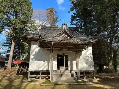 三嶋田神社の本殿