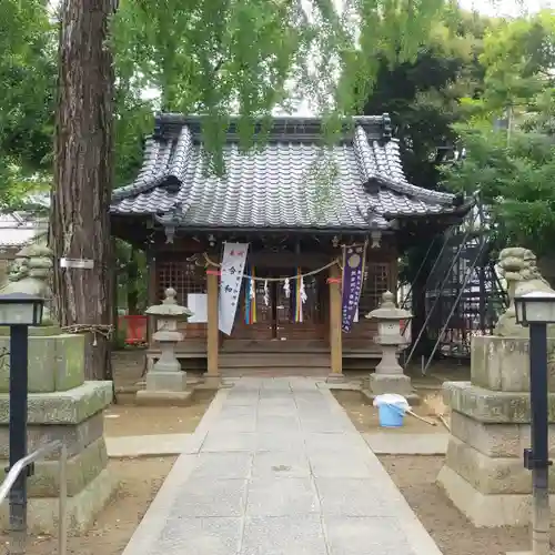 栗原氷川神社の本殿・本堂