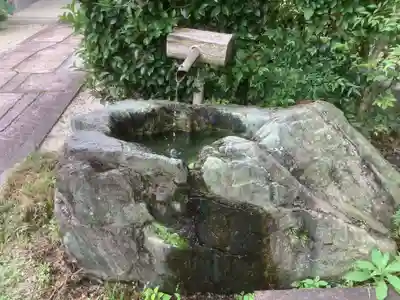 東禅寺の手水舎