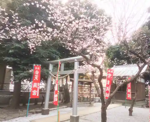 神明大神宮の鳥居