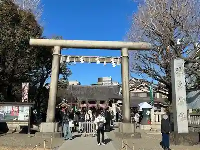 浅草神社の鳥居