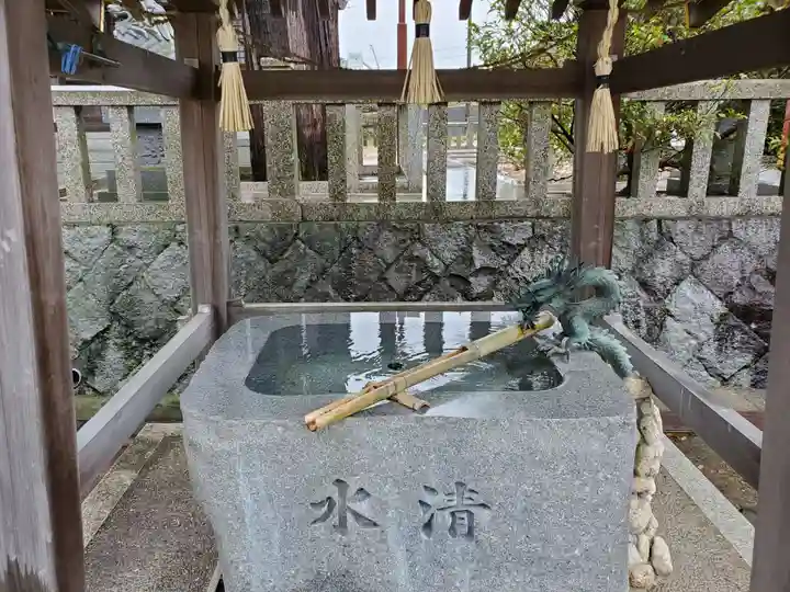 木見大年神社の手水舎