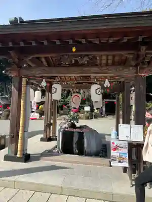 出雲大社相模分祠の手水舎