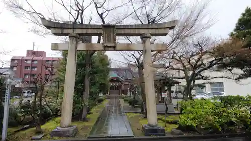 簸川神社の鳥居