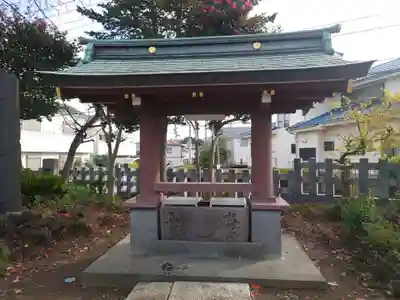 赤塚氷川神社の手水舎