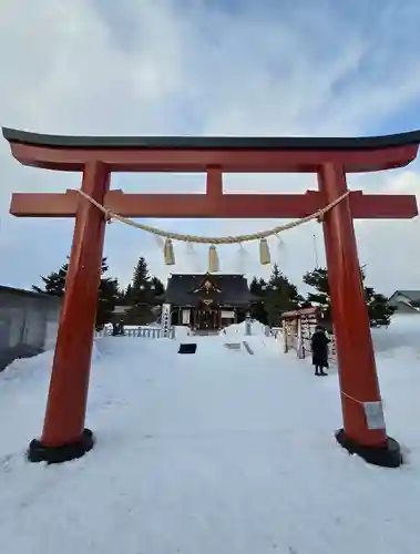 美瑛神社の鳥居