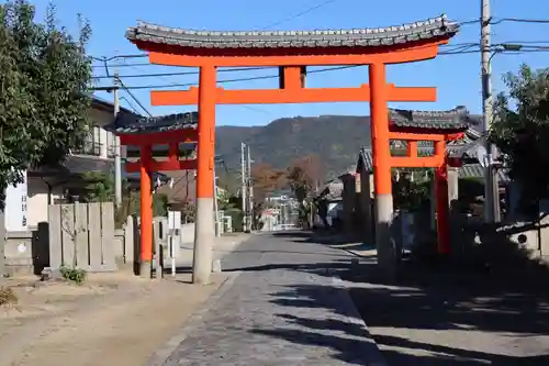 天皇寺の鳥居