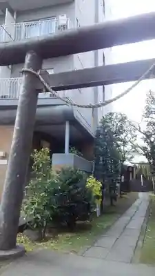 櫻田神社の鳥居