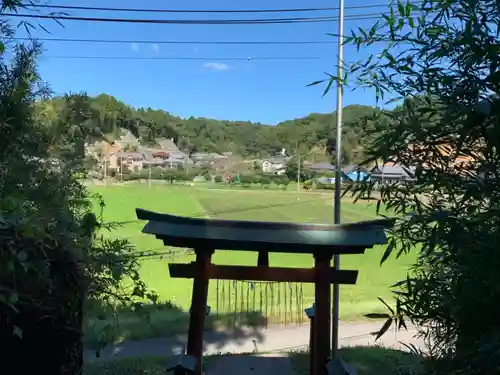 稲荷神社の鳥居