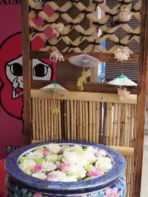 最明寺の手水舎