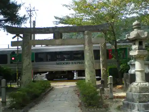 陶山神社の鳥居