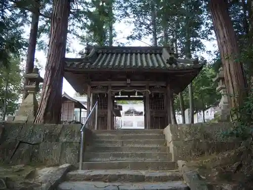 和氣神社（和気神社）の山門・神門