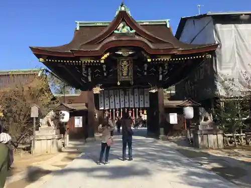 北野天満宮の山門